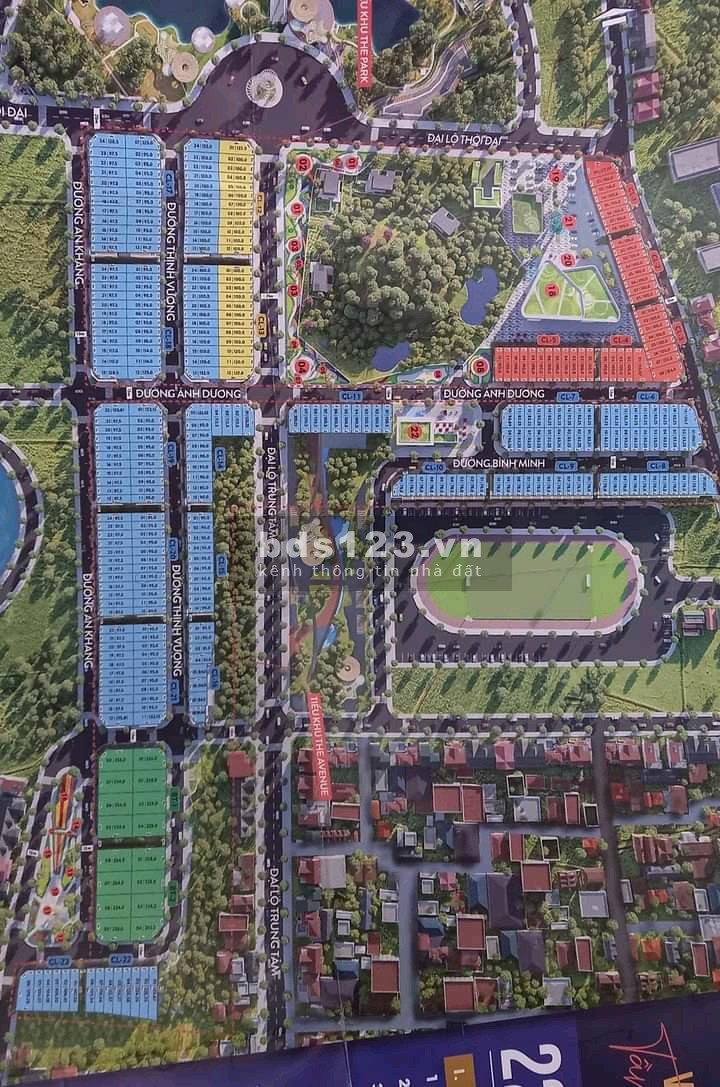 Bán đất nên lô CL23, gần ql6 nhất, view công viên biệt thự giá tốt, liên hệ 0981506240
