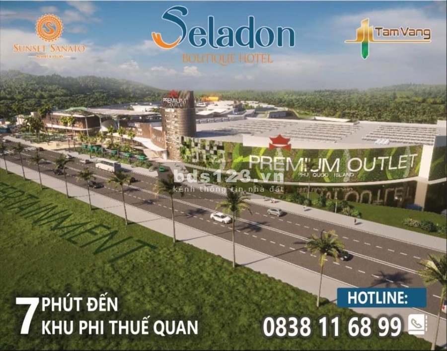 Seladon Boutique Hotel Bãi Trường mở bán đợt 1 giá đầu tư số lượng có hạn, tiện ích đầy đủ