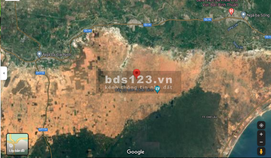 Cần bán gấp lô đất diện tích 11407m2 Bình Tân, Bắc Bình, Bình Thuận lh 0782335571