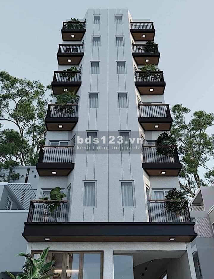 Bán tòa nhà Apartment Đào Tấn 210m2x9 tầng, mt 12m, ô tô giá 48 tỷ, đầu tư siêu lợi nhuận
