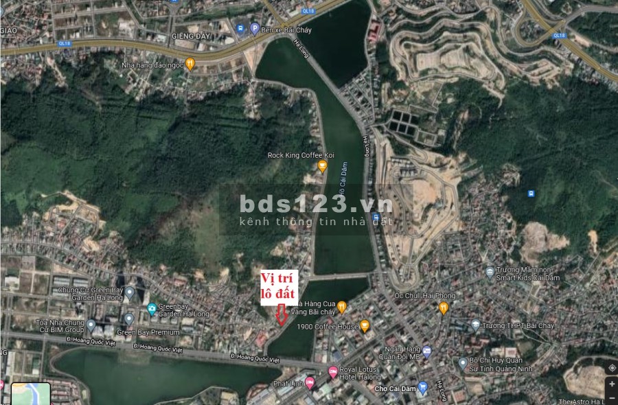 Chính chủ cần tiền bán gấp lô đất biệt thự duy nhất view hồ Hùng Thắng giá bán đầu tư sinh lời