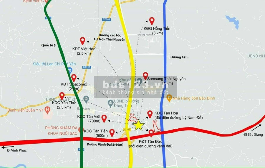 Khu đô thị Yên Bình Xanh, mở bán giai đoạn 1 giá hấp dẫn liên hệ 0972104236 vị trí đắc địa