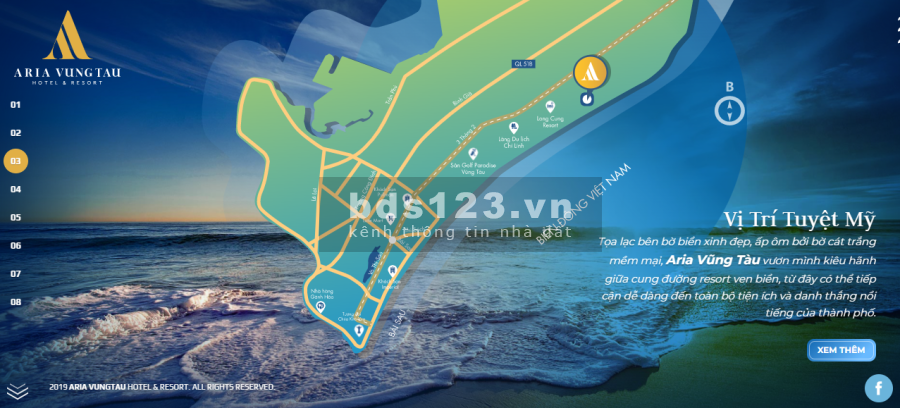 Căn hộ Aria Vũng Tàu chính thức nhận Booking hôm nay 21/02/2022 lh 0337124549