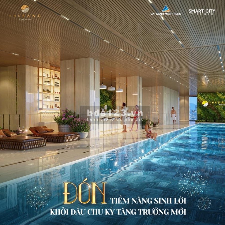 Tuyệt đỉnh căn hộ biển Mỹ Khê, The Sang Residence tung giỏ hàng ưu đãi đặc biệt dịp đầu năm mới