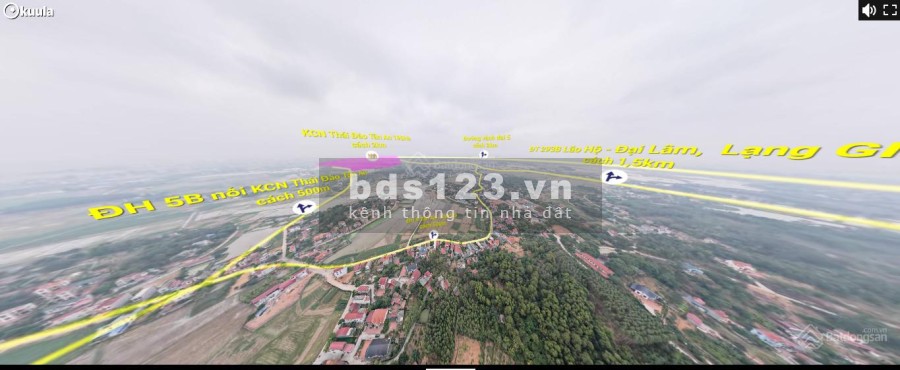 Bán đất Lạng Giang sát đường 295 - KCN Nghĩa Hưng - CCN Đào Mỹ Tiên Lục, DT 84m2 giá chỉ 465tr.