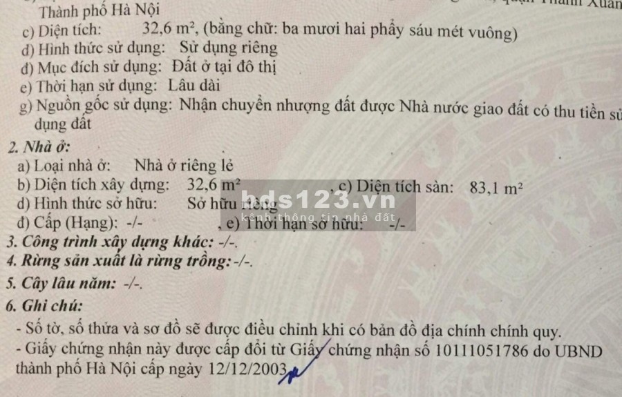 Nhà riêng chính chủ Lê Trọng Tấn, Thanh Xuân vị trí đắc địa, khu dân cư đông đúc, giá tốt