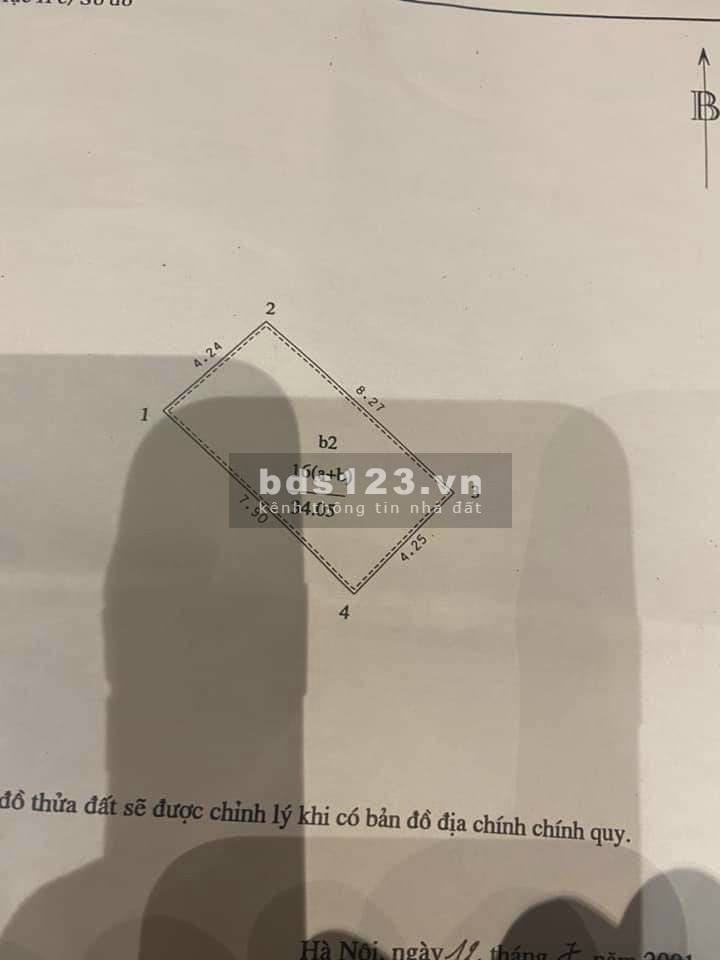 Hàng hiếm 35m Đất Trích Sài Tây Hồ MT 4.3M, oto đỗ cửa, chào giá 6.15 tỷ thương lượng