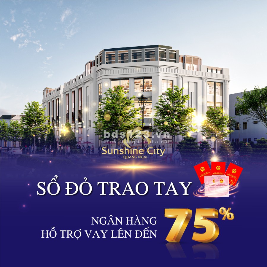 Với dự án SUNSHINE City Quãng Ngãi chỉ với 5,xxx triệu/m2 liên…