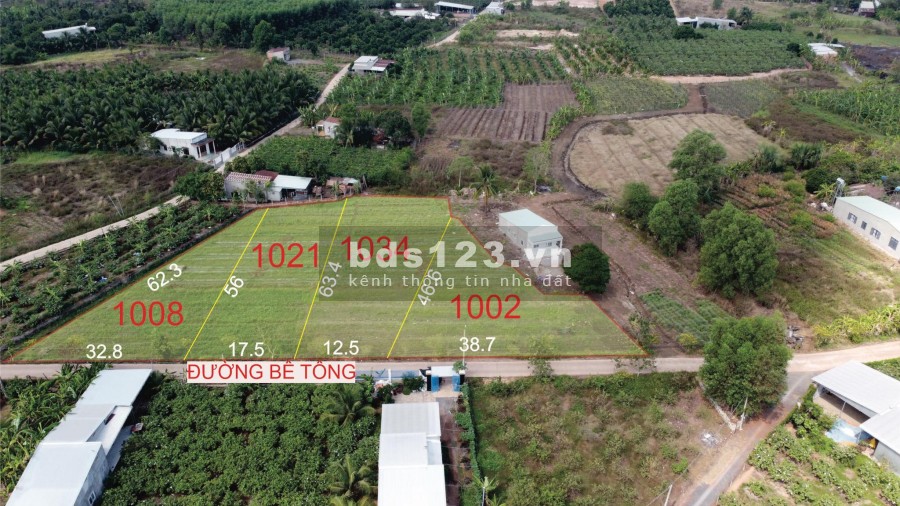 Đất xào mặt tiền đường bê tông ấp 5 ngã tư Vĩnh Tân Vĩnh Cửu khu an ninh cực tốt