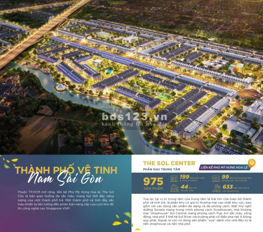 THE SOL CITY DỰ ÁN ĐÁNG SỐNG BẬT NHẤT KHU VỰC PHÍA TÂY