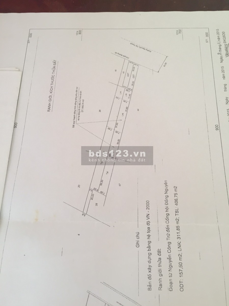 Bán Đất Đường Nguyễn Tất Thành, Khóm 1, Phường 8, TP Cà Mau giá bán tiện đầu tư