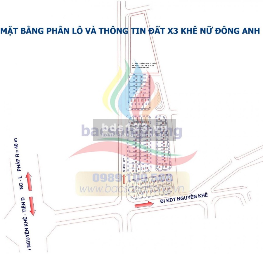 Chính chủ bán lô số 20 , dt 86m khu đấu giá X3 Nguyên Khê - Đông Anh - Hà Nội