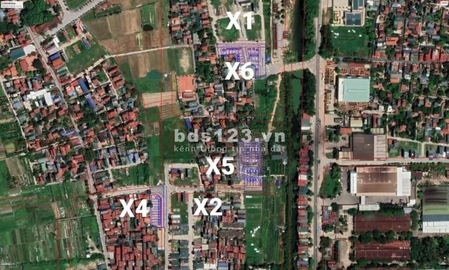 Nhà mình có 2 lô số 01 và số 20, 21 khu đấu giá X5 Nguyên Khê - LH: 0989589339