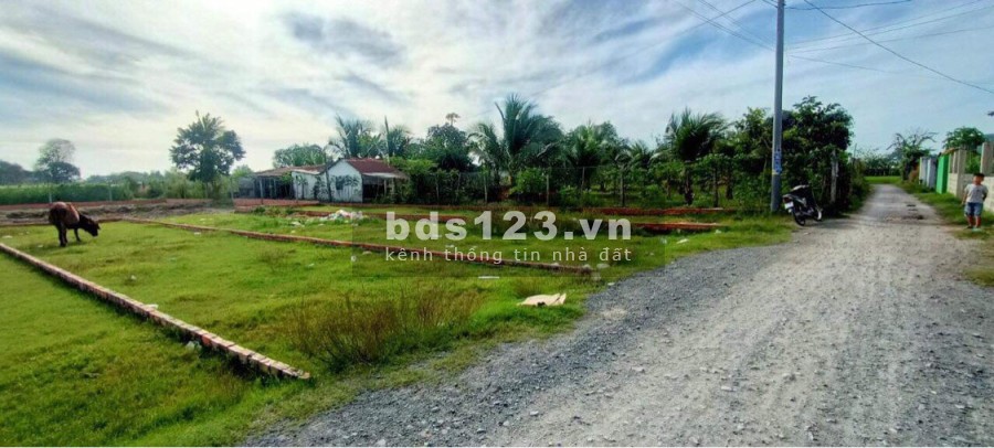 Đất thị trấn Đức Hoà, giá bán 230 triệu. sổ riêng, thổ cư 100%, bao công chứng sang tên ngay