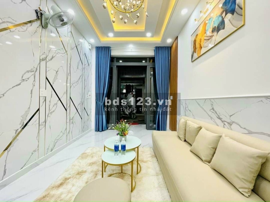 Nhà mới xây, thiết kế hiện đại giá 680 triệu/sổ riêng (80m2) đường Nguyễn Văn Bứa LH 0789114979