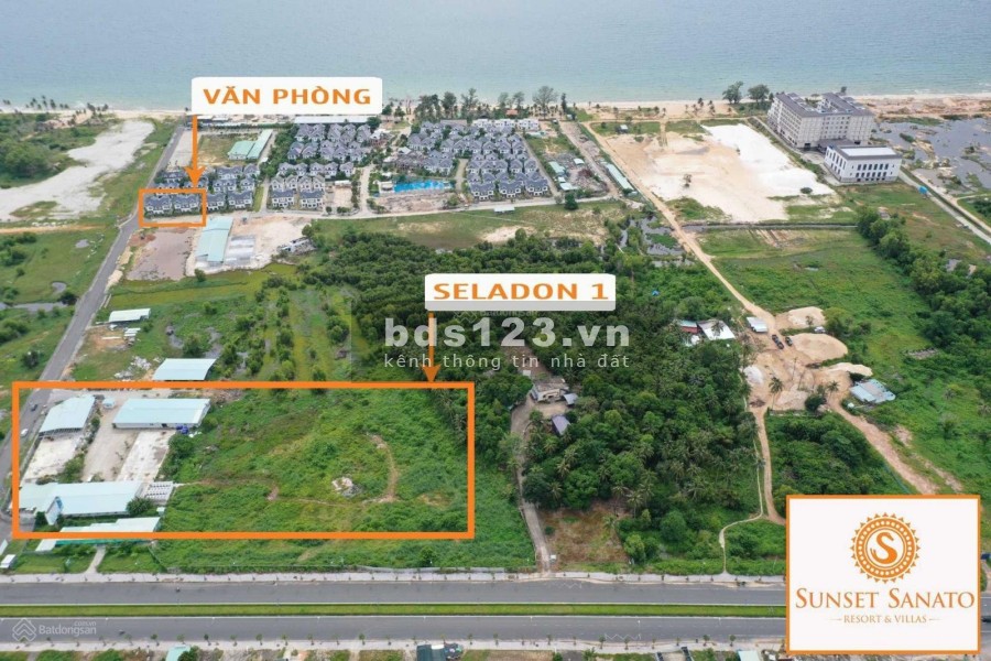 Bán khách sạn nghỉ dưỡng mặt tiền đường Trần Hưng Đạo nằm trong tổ hợp nghỉ dưỡng Sunset Sanato