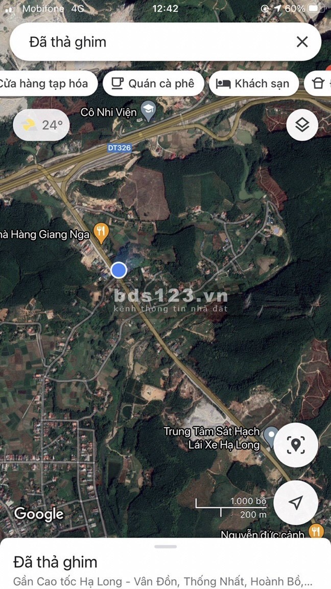 Chính chủ nhờ bán miếng đất Hoành Bồ giá rẻ 2.75 tỷ, pháp lý bàn giao đầy đủ, giá tốt