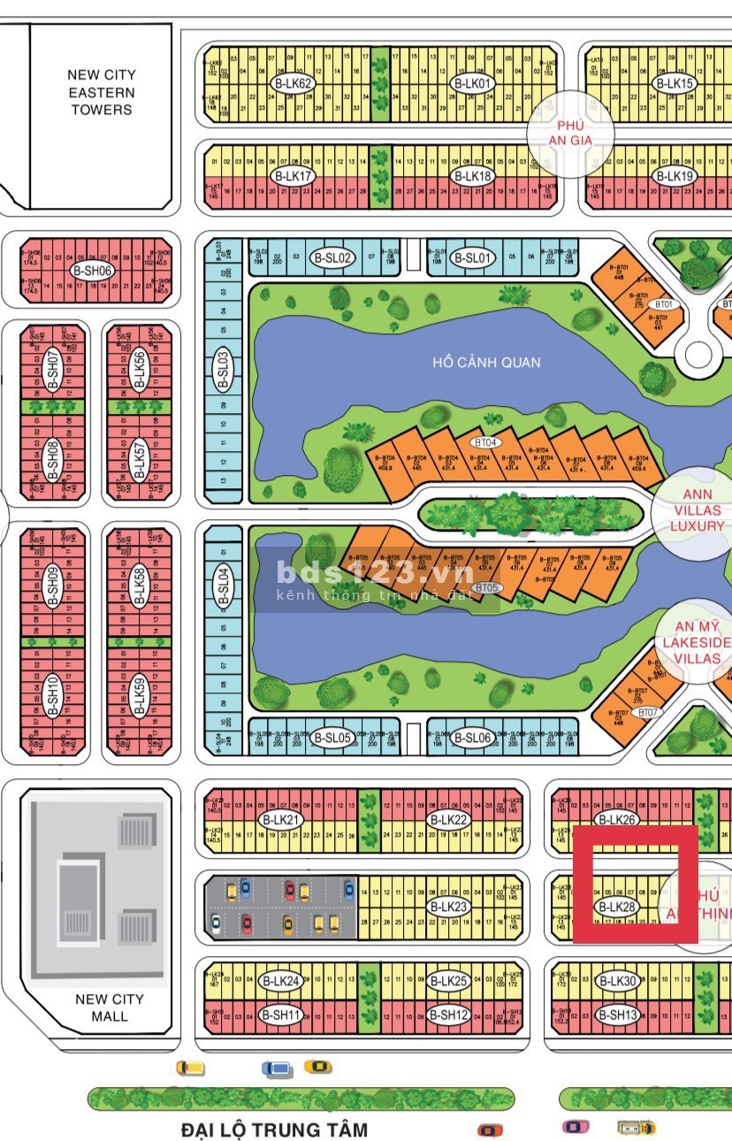 BLK28 Hướng Bắc gần vườn hoa, giá bán chỉ hơn 14 triệu/m2, liên hệ 0962.506.751