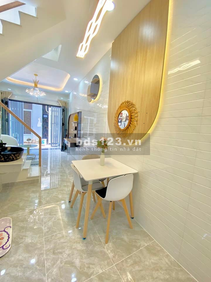 Bán nhà quận Gò Vấp, Tặng nội thất sang trọng, 2 tầng, 2 pn,2 wc chỉ 3 tỷ2 (TL) 0923034903