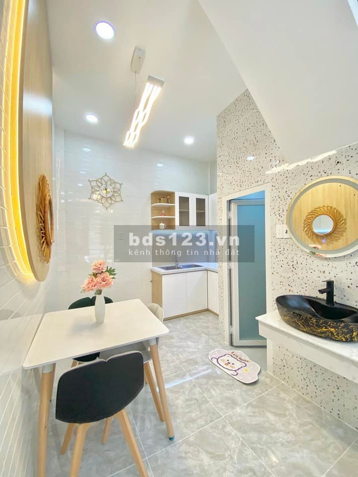 Bán nhà quận Gò Vấp, Tặng nội thất sang trọng, 2 tầng, 2 pn,2 wc chỉ 3 tỷ2 (TL) 0923034903