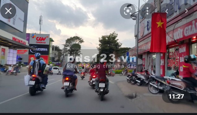 Bán nhà rộng 1039m2, mặt tiền kinh doanh đường Đặng Văn Bi, ngang 20m, khu dân cư đông
