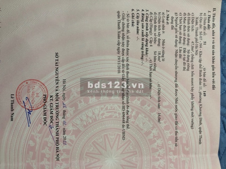 Bán Nhà Bùi Xương Trạch oto qua cửa diện tích 47m mặt tiền 3.6m giá bán 4.7 tỷ, lhcc