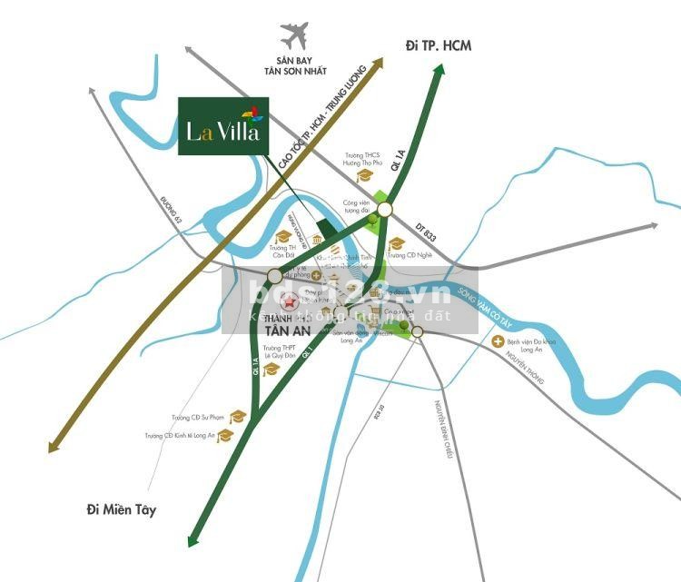 Cơ hội có 1 không 2 cho Nhà đầu tư sở hữu Lavilla Green City Long An