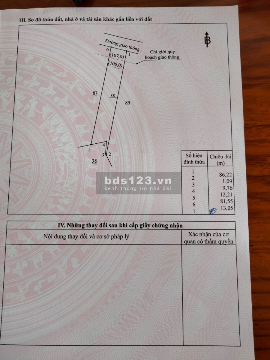 Cần bán đất nhựa Nam lộ- thần Đồng...Thông suối nho, 13*85 có 100m thổ cư, tường rào
