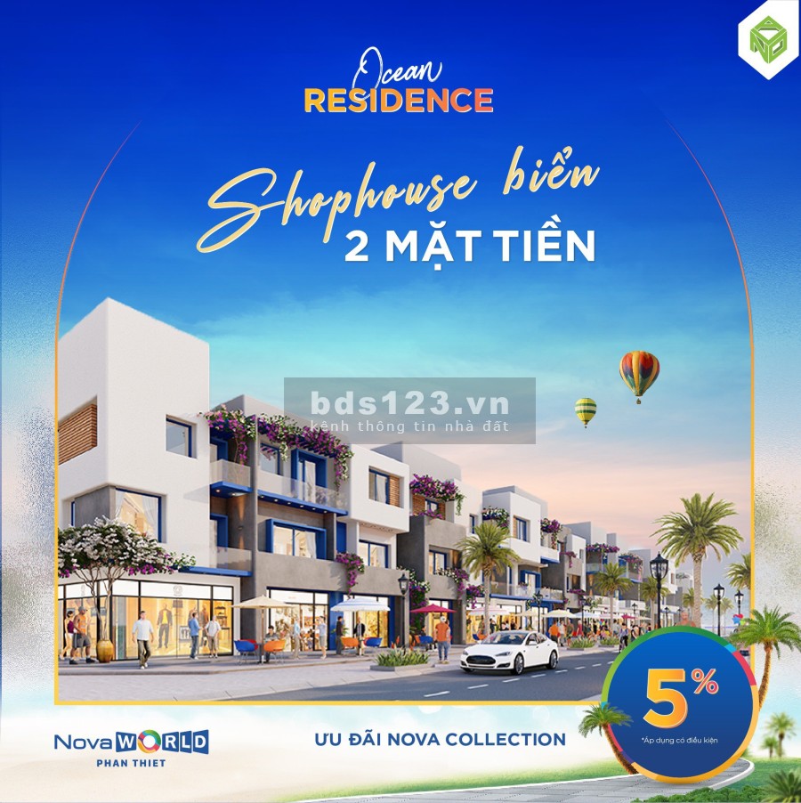 Nhà Phố Ocean Residence nhìn trực diện Biển giá bán chỉ 1.2 tỷ, liên hệ chính chủ 0909801508