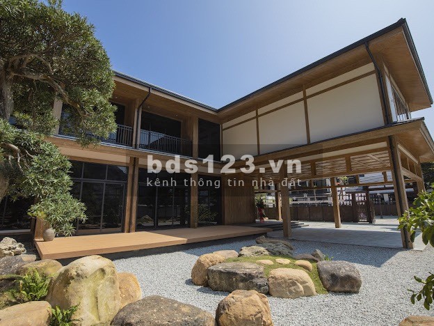 Biệt thự Onsen tắm khoáng nóng tại Thanh Hoà, kiến trúc đẹp, phong cách hiện đại, giá tốt