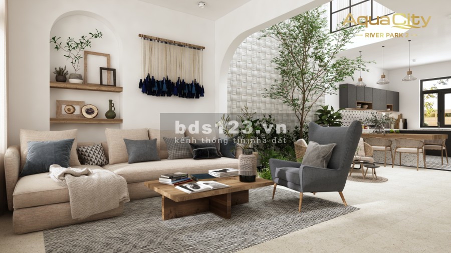 Cần bán nhà phố hiện đại, mặt tiền sông giá tốt tại khu đô thị Aqua City