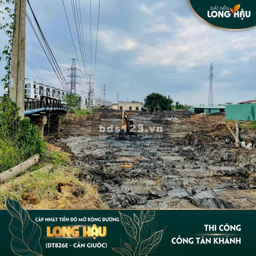 Khu dân cư Long Hậu Liền kề Khu công nghiệp Long Hậu ( Cần giuộc - Lòng An )