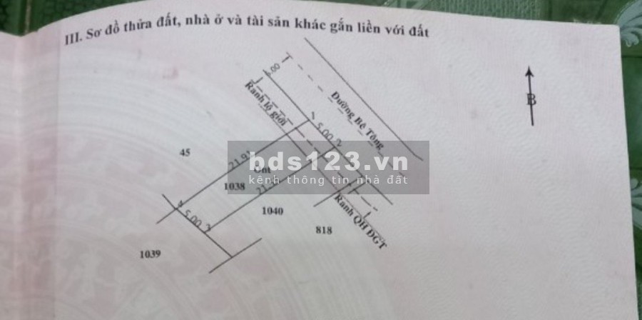 Đấy đẹp gần bệnh viện Xuyên Á, Tân Phú Trung, huyện Củ Chi, thổ cư 100%, pháp lý rõ ràng
