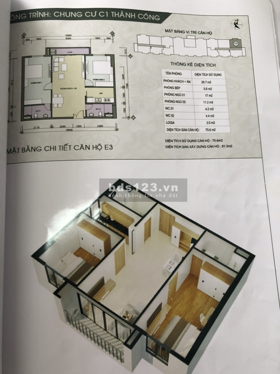 Cần bán chung cư C1 Thành công Quận Ba Đình Hà Nội liên hệ 0989887112