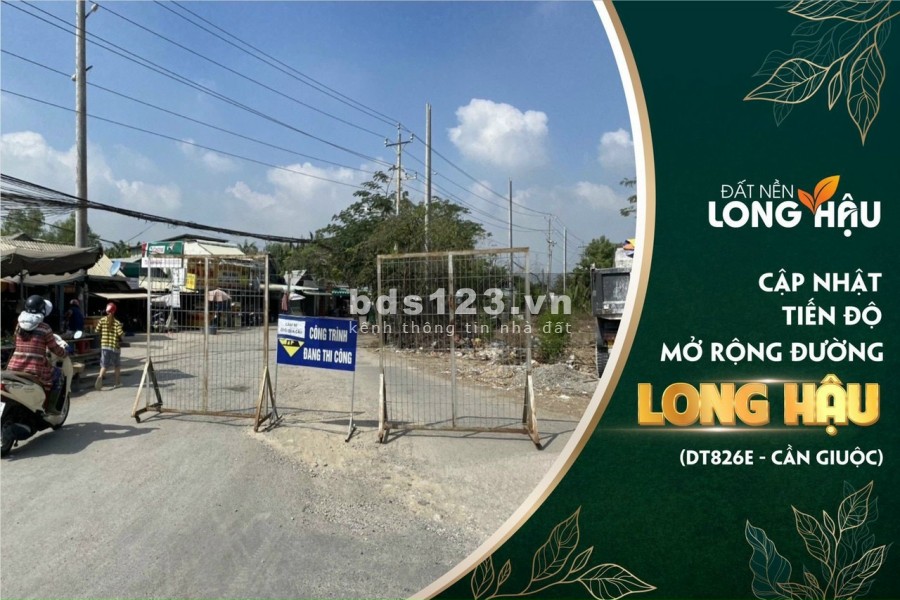 Khu dân cư Long Hậu Liền kề Khu công nghiệp Long Hậu ( Cần giuộc - Lòng An )
