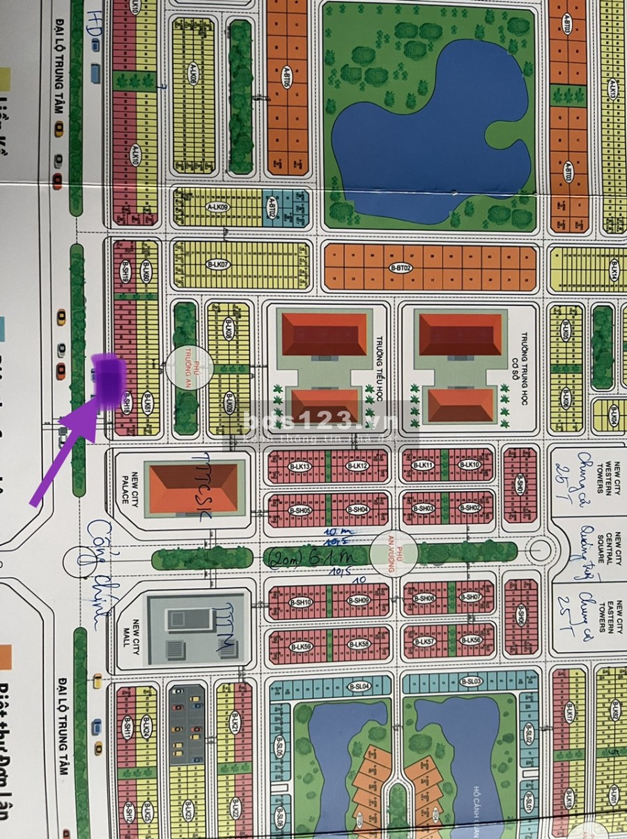 New city Phố Nối e bán 1 lô góc 1 lô thường mặt 69m lô góc pháp lý đầy đủ bàn giao ngay