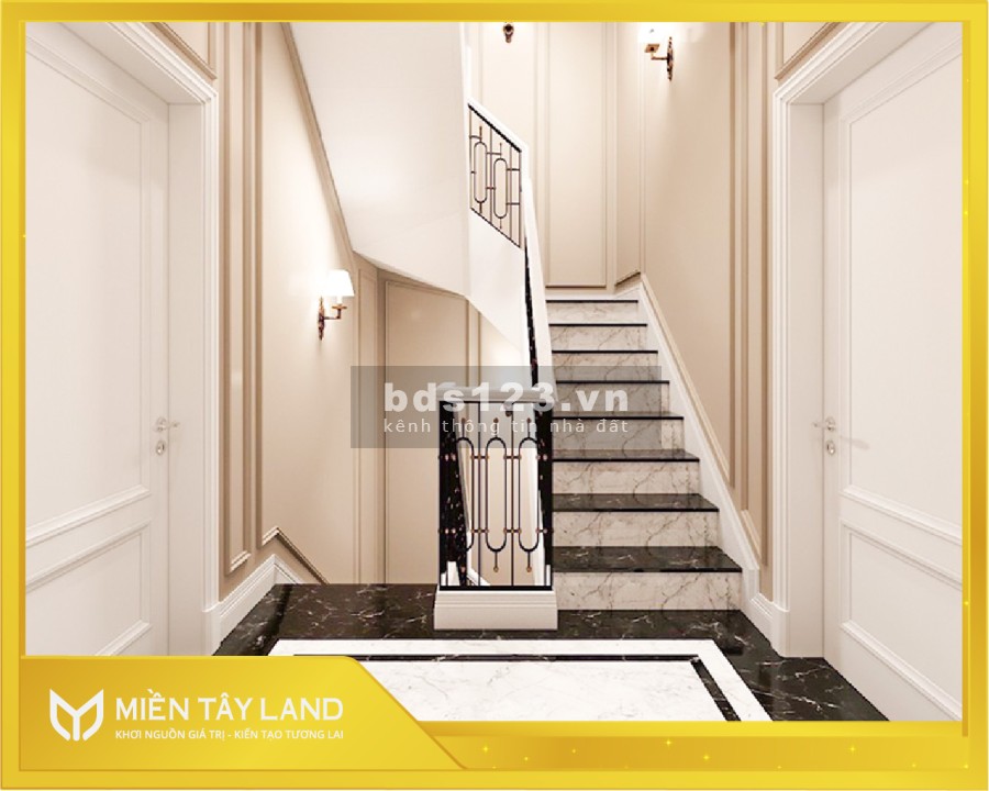 Cần bán căn nhà phố 1 trệt, 1 lầu đúc mặt tiền chợ Thới Lai, tiện ích xung quanh đầy đủ