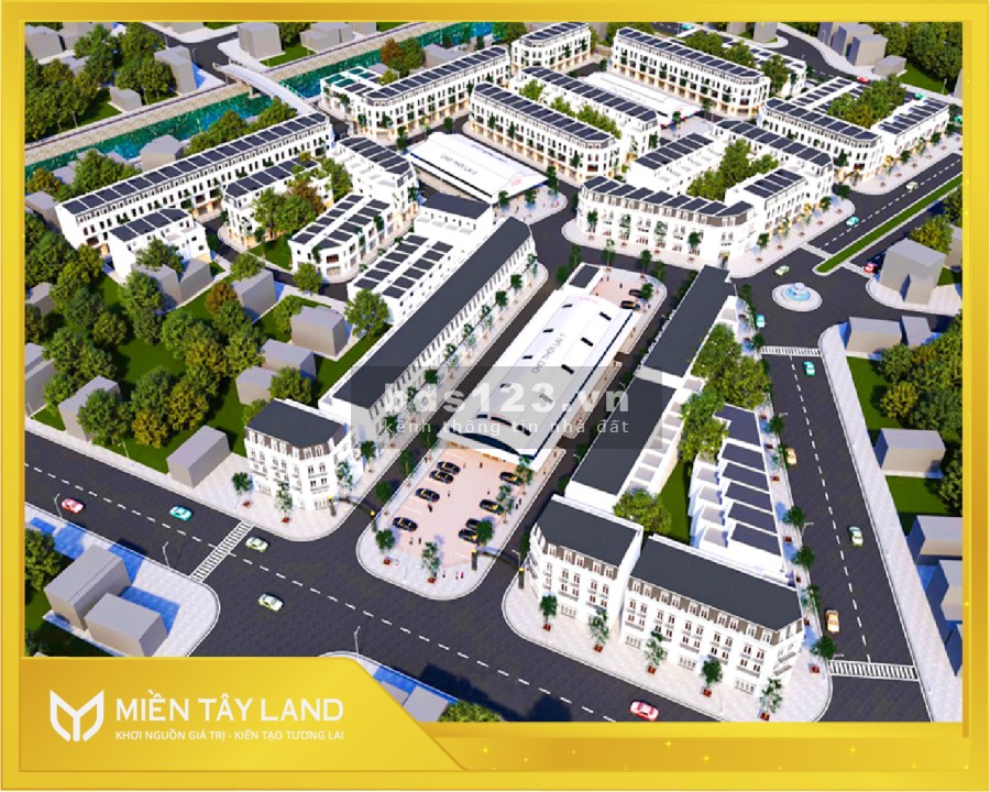 Cần bán căn nhà phố 1 trệt, 1 lầu đúc mặt tiền chợ Thới Lai, tiện ích xung quanh đầy đủ