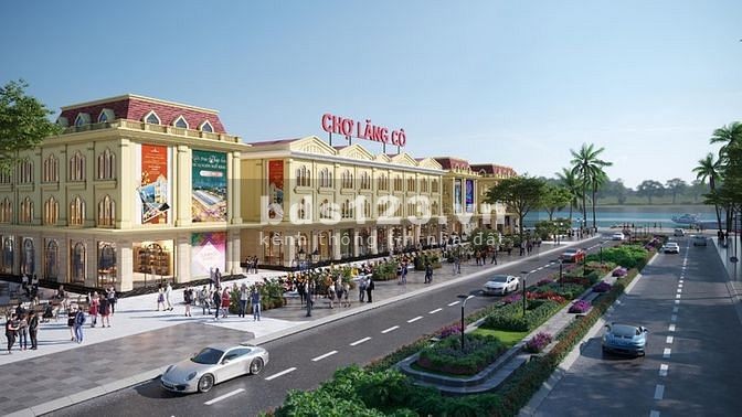 Kiot shophouse chợ truyền thống Lăng Cô, giá chỉ từ 509 triệu/kiot, liên hệ 0905673198