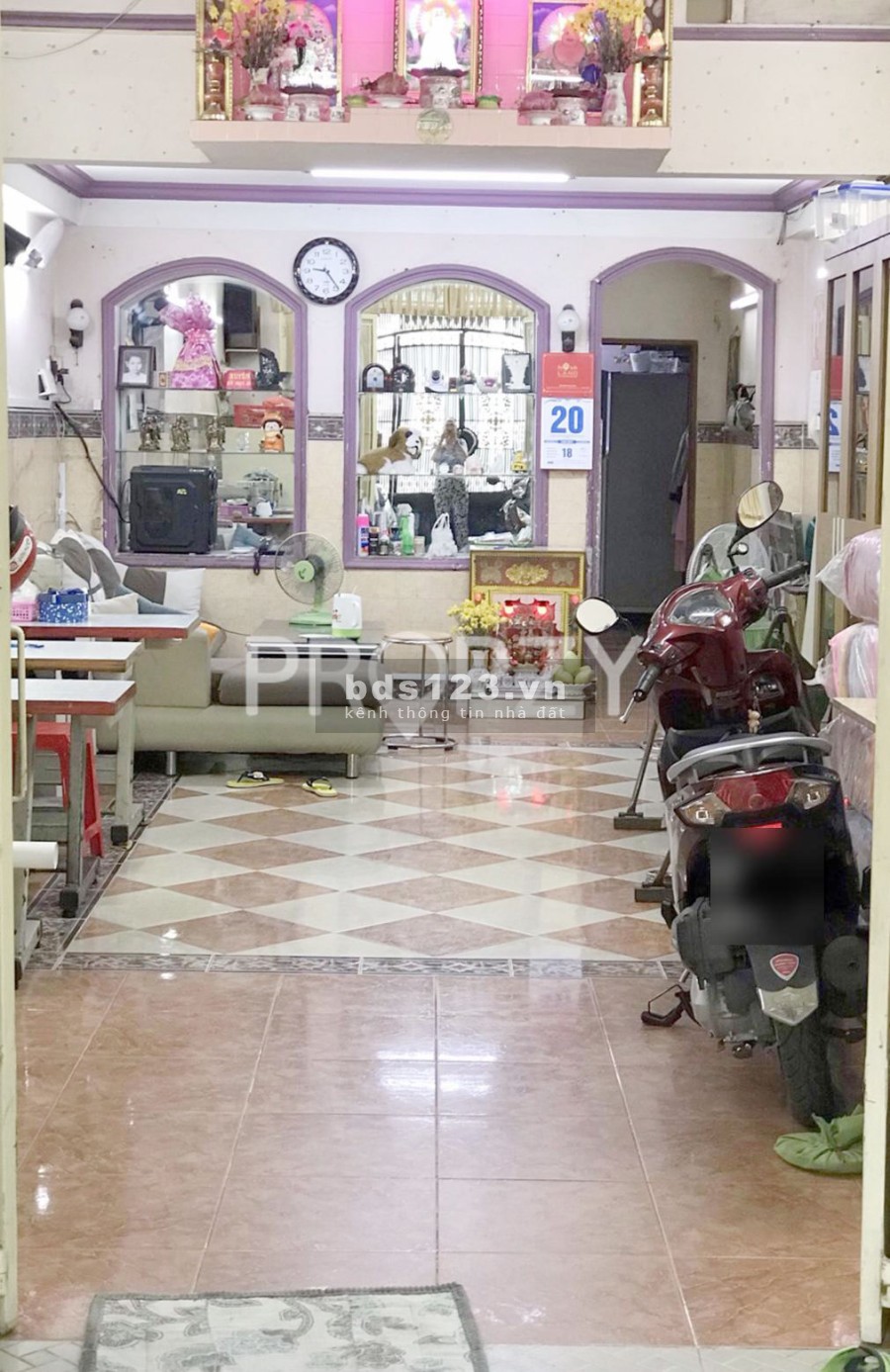 Bán nhà nguyên căn hẻm xe hơi 1 xẹt đường Trần Xuân Soạn, phường Tân Hưng, Quận 7