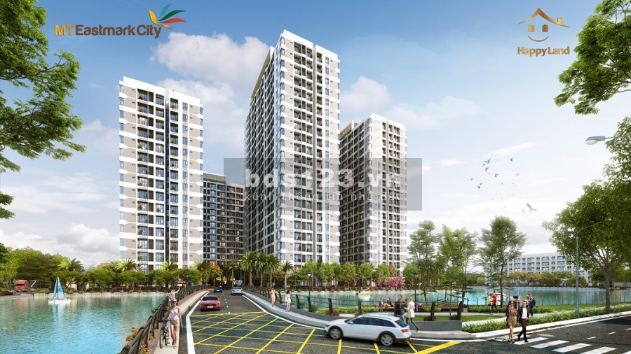 Đầu tư cực tốt chỉ thanh toán 750 triệu - 30 tháng sở hữu căn hộ ven sông MT Eastmark City quận 9