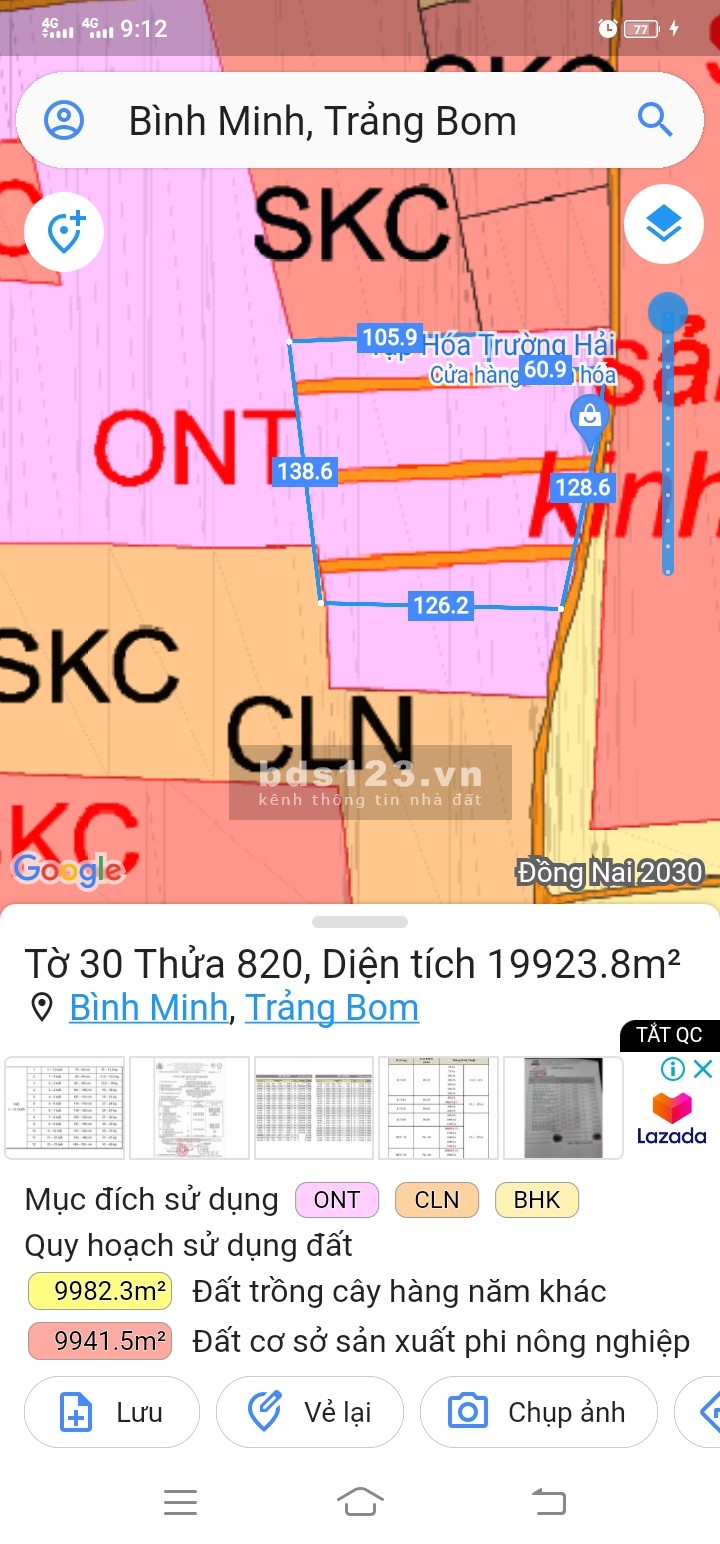 Bán đất nền chính chủ không qua môi giới pháp lý chính chủ khu dân cư đông đúc, giá tốt