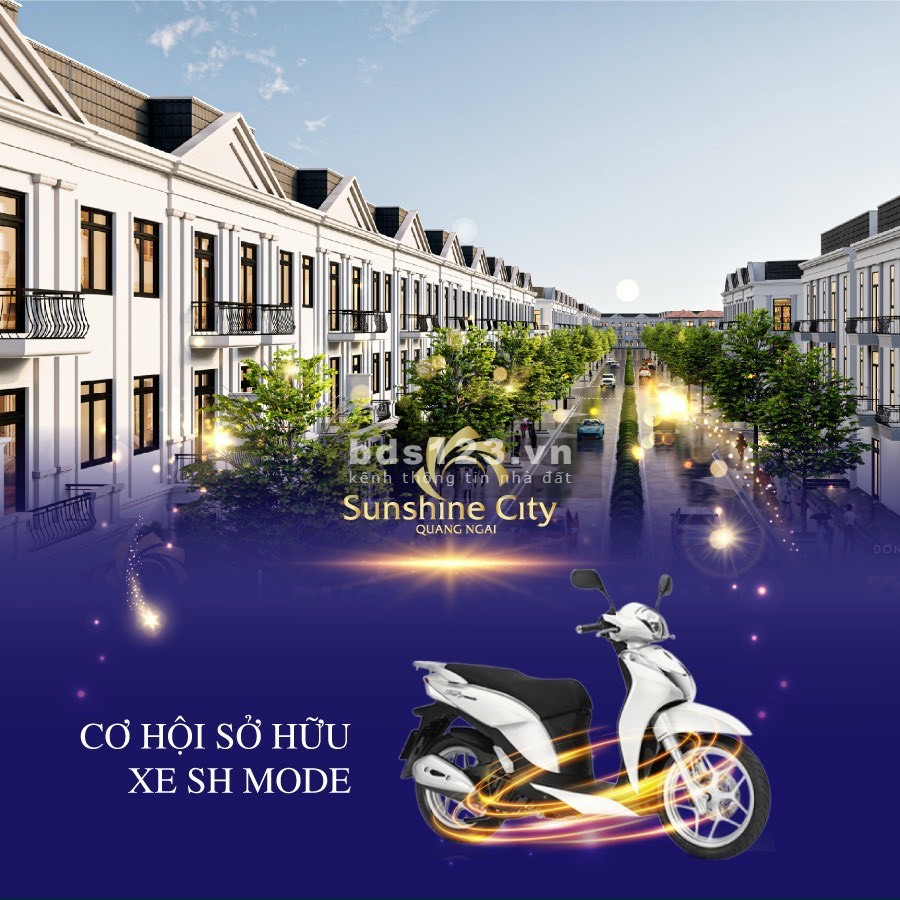 Sunshine City Mộ Đức Quảng Ngãi, bán gấp vài suất đất nền giá cam kết rẻ nhất thị trường