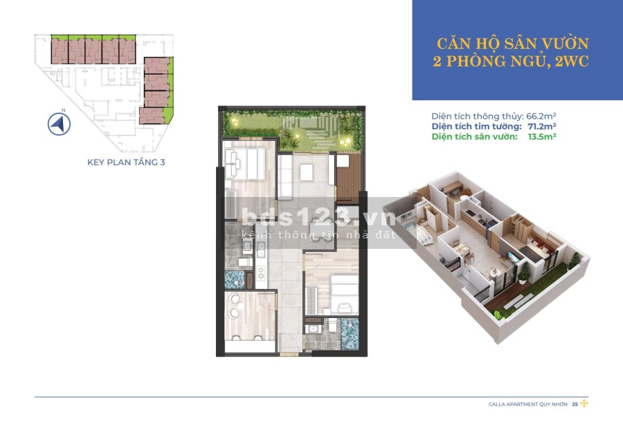 Nhận Booking CH Calla Apartment ngay siêu thị Big C Quy Nhơn liên hệ 0965268349