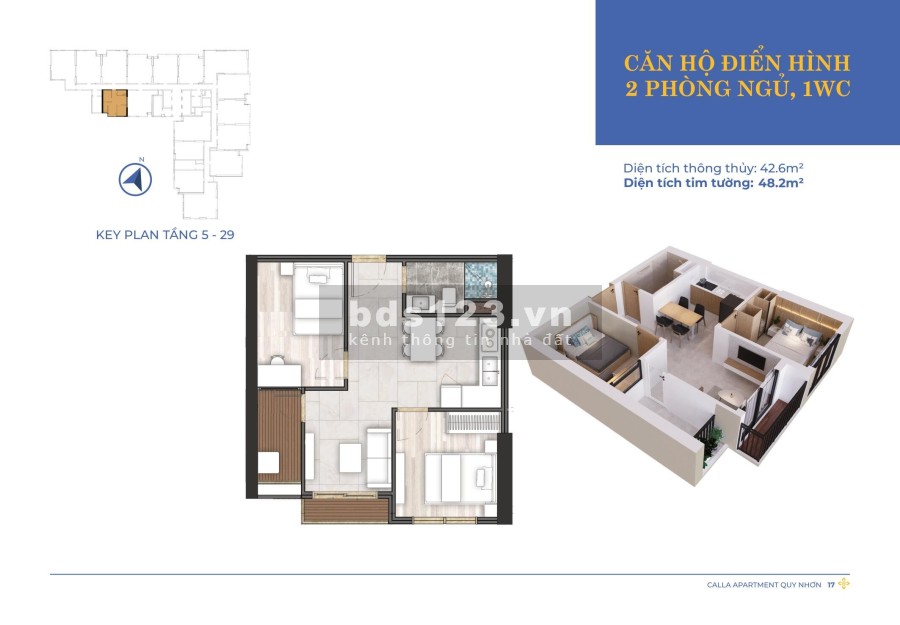 Nhận Booking CH Calla Apartment ngay siêu thị Big C Quy Nhơn liên hệ 0965268349