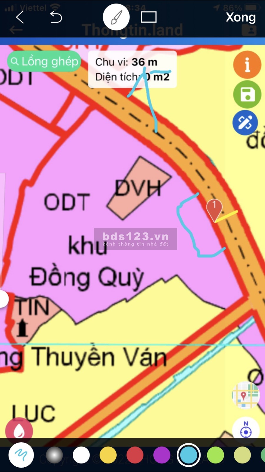 Bán đất diện tích 1,017m2 ở Xuân Hoà Phúc Yên, Vĩnh Phúc khu dân cư đông đúc, sổ sẵn