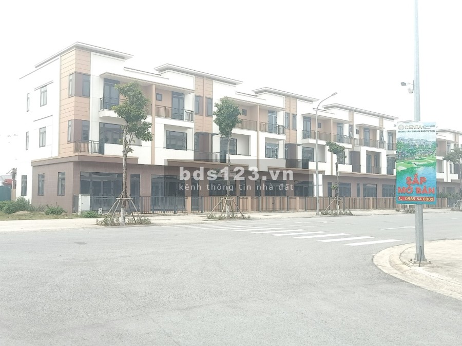 Bán gấp 1 căn shophouse diện tích sử dụng 120m2 khu đô thị Vsip Từ Sơn, giá tốt