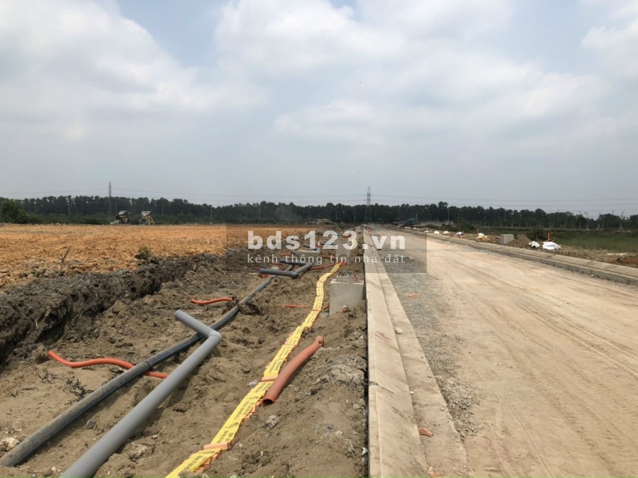 Chỉ có 200 nền đất sổ đỏ Hai Thành giáp ranh Củ Chi; triển khai giai đoạn 1; giá cháy hàng 17tr/m2