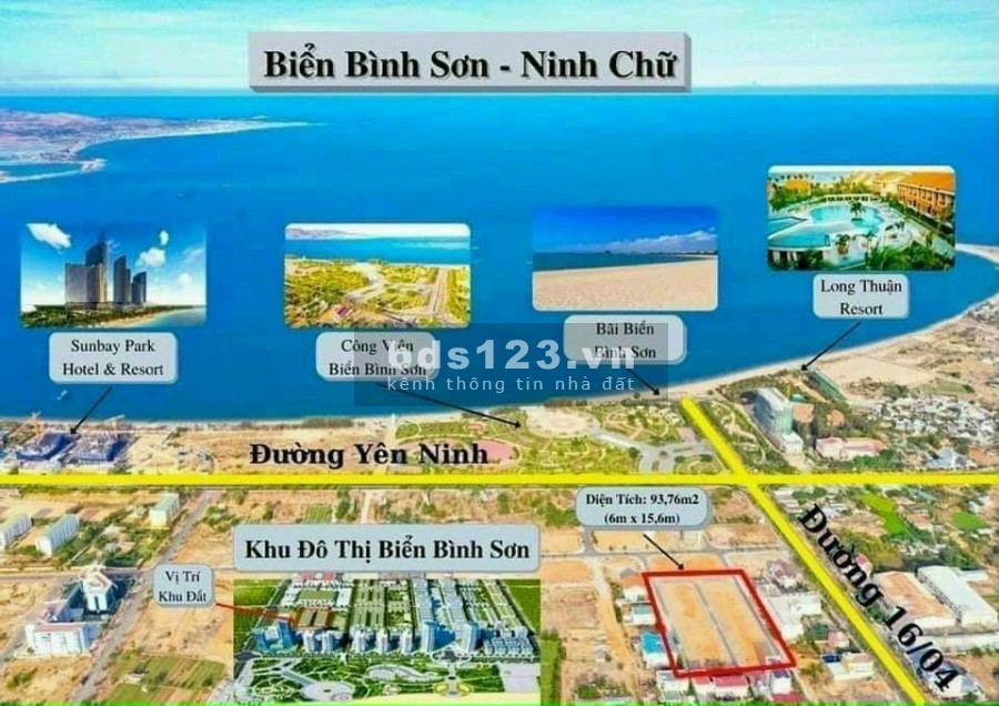 Đất nền Phan Rang - Tháp Chàm Cơ hội đầu tư 2022 hỗ trợ lãi suất 0%/tháng, sổ hồng chính chủ