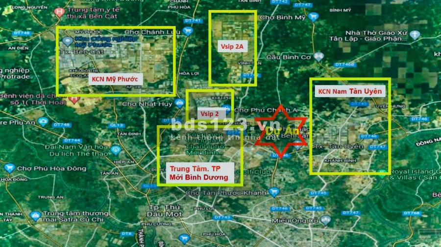 Siêu đất nền khu vực Nam Tân Uyên giao thương vàng trong khu cự, pháp lý chính chủ